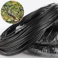 黑的盆景造型專用鋁絲鋁線 盆景工具 園藝盆景造型軟鋁絲
