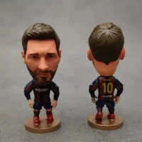 DISKON TERBARU!!! action figure bola topper kue hampers soccer collection Messi timnas - Messi Barce