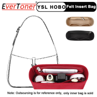 EverToner For LE 5 à 7 HOBO Underarm Bag Insert Bag Organizer Makeup Organizer Travel Felt Cloth Inner Purse Portable Cosmetic B
