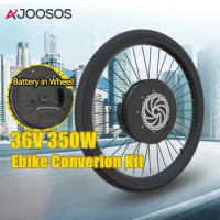 IMOTOR 3.0 Ebike Conversion Kit Wireless 7.2Ah Battery 36V 350W Motor Electric Bicycle Conversion Kit Throttle Display E Bike