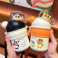Tumbler Botol Minum Anak Food Grade Crayon Sinchan 420ml – BSB054