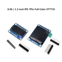 TFT Display 0.96 inch/1.3 inch IPS 7Pin SPI HD 65K Full Color LCD Module ST7735 Drive IC 80*160 (Not OLED)