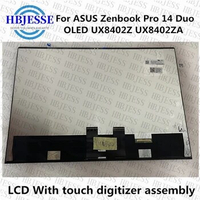 Original For ASUS Zenbook Pro 14 Duo OLED UX8402Z UX8402ZA UX8402ZE UX8402 ZA LCD SCREEN Display Panel Glass 2880X1880 Assembly