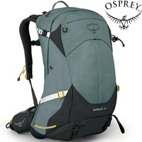 Osprey Sirrus 34 女款 透氣網背登山背包 石蓮綠 Succulent Green