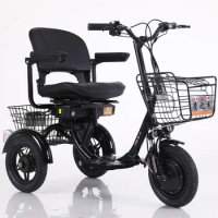 New Old Man Disable Home Small Electric Tricycle Adult Dynamical Three Wheels Electric Tricycle
