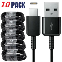 10PCs 1.2M 4FT Fast Quick Charging Type c USB C Cable For Samsung Galaxy S8 S10 S20 S22 S23 Huawei Htc lg