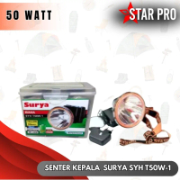 headlamp outdoor - Senter Kepala Surya 50 WATT SYH T50W-1 Cahaya Putih Waterproof Headlam