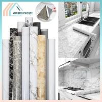 60cm x 3 Meter Wallpaper Stiker Dinding Motif Marmer aluminium foil Kertas Pvc
