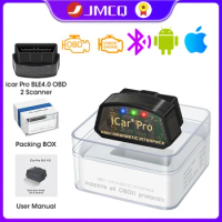 JMCQ iCar Pro elm327 V2.3 OBD 2 OBD2 Car diagnostic Tools Bluetooth 4.0 for Android/IOS BT3.0 For Android ODB2 Car Scanner