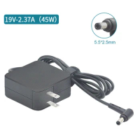 19V 2.37A laptop power adapter Suitable for ASUS K53S K52F X555L F555L X552C X550C X550 X450 X55145W 5.5*2.5mm Lenovo charger