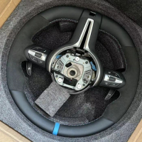 Suede Steering Wheel For BMW M3 M5 F10 F30 E90 F12 F13 E92 F06 F07 F80 F82 F83 F20 Steering Wheel Car Accessories