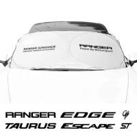 Car Windshield Sunshades Cover For Ford Fusion Ghia Ranger Edge Mondeo Taurus Auto Windscreen Anti UV Visor Protector Curtain