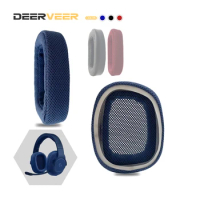 DEERVEER Replacement Earpad For Logitech G433 Headphones Memory Foam Ear Cushions Earmuffs Black/Blue/Red