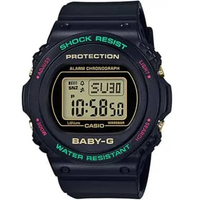 JAM WANITA CASIO BABY-G ORIGINAL THROWBACK 1990S SERIES CHRISTMAS ACCENTS DIGITAL BABY-G BGD-570TH-1