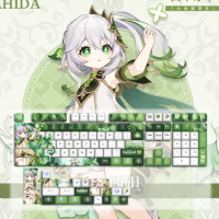 Genshin Impact Nahida Keycaps Games Anime Keycap Cherry Profile PBT Dye Sublimation Mechanical Keyboard For MX Switch