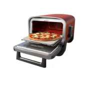 Pizza Oven outdoor oven Pizza Settings 700F high heat BBQ smoker wood pellets pizza stone electric heat portable