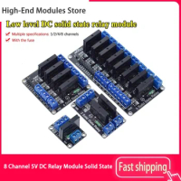 5V Relay 1 2 4 8 Channel For OMRON SSR High Low Level Solid State Relay Module 250V 2A For Arduino