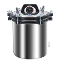 portable autoclave 18 liter pressure steam sterilizer machine Equipment for Laboratory and Hospital autoclave manufacturer
