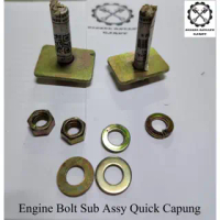 Engine Bolt Sub Assy Quick Capung Baud Dudukan Mesin Traktor Capung