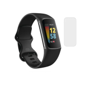 Fitbit LUXE 軟性塑鋼防爆錶面保護貼(二入裝)