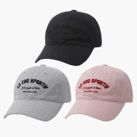 【LE COQ SPORTIF 公雞】官方直營 經典刺繡LOGO休閒運動棒球帽 帽子 男女款-3色-LKU03307