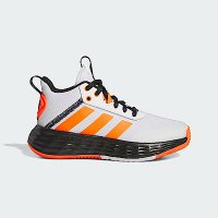 Adidas Ownthegame 2.0 K IF2692 中大童 籃球鞋 運動 訓練 緩震 包覆 支撐 白黑橘