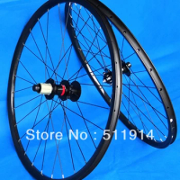 Full Carbon mountain bike MTB 29er Clincher wheelset (32h/32h)