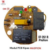 Modul PCB Kipas Angin Maspion Plafon Tipe CF 261 R - CF 5603 RC - PCB Asli Kipas Angin Plafon CF-261