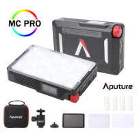 Aputure MC Pro RGB Video Light IP65 Photography Camera Lighting Panel Magnetic Fill Light CRI 96 For Photo Studio Portable Lamp