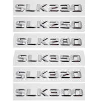 Car Rear Sticker Emblem Badge Styling For Mercedes SLK Accessories Benz SLK230 SLK250 SLK280 SLK300 SLK320 SLK350 W203 W209 W210
