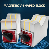 Grinding Guide Magnet Block Long Magnetic Chuck Blocks Magnetic Chuck Parallels 50b Magnetic V-Shaped Table