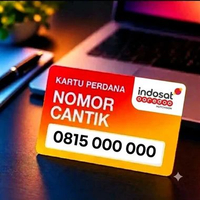 No Nomer Nomor Cantik INDOSAT PRABAYAR 10 Digit + 7000 GB 0815 555 555
