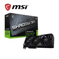 微星 RTX 5070 Ti 16G SHADOW 3X OC 顯示卡 (組合包)