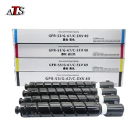 1Set G67 GPR53 C-EXV49 Toner Cartridge for Canon IR-ADV C3020 3025 3120 3125 3320 3325 3330 3520 3525 3530 DX C3720 3725 3730