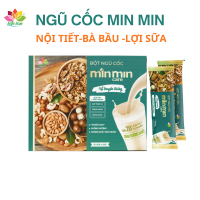 Ngũ cốc Min min Care 22 hạt,Ngũ cốc bầu,lợi sữa sau sinh,hỗ trợ nội tiết hộp 500gr