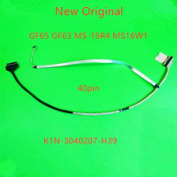 New Original lcd LVDS EDP cable For Msi GF65 GF63 MS-16R4 MS16W1 for OD EDP LCD Screen display flexiable cable K1N-3040207-H39