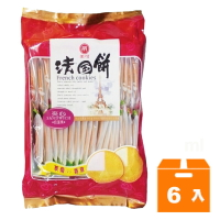 美可 法國餅(草莓vs香草) 396g(6入)/組【康鄰超市】