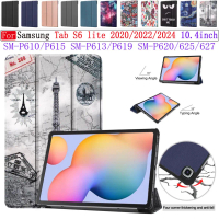 Bao Da PU, Ốp Chân Đế Sơn Trơn Cho Máy Tính Bảng 10.4 Inch, Dành Cho Samsung Galaxy Tab S6 Lite 2024