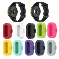 10pcs Universal Dust Cover Silicone Charging Port Cap Anti-dust Protection Cap Watch Accessories for Garmin Fenix 7 7s 7x 6 5 5x