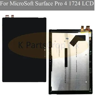 New Lcds For MicroSoft Surface Pro 4 1724 LCD Display Touch Screen Digitizer Assembly Replacement For Microsoft Pro 4 lcd