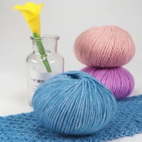 Fantasy Dyed 100g Wool Yarn Hand Crochet Yarn Knitting Soft Alpaca