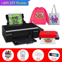 A4 dtf printer A3 DTF Transfer Printer dtf impresora For Epson L805 Direct To Film Printer t shirt printing machine DTF Film Ink