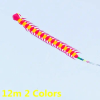 free shipping 12m large Centipede kite pendant flying windsock kite tails outdoor toys flying butterflies windsurf inflatable