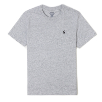 Polo Ralph Lauren RL 熱銷圓領小馬素面短袖T恤(男青年)-灰色