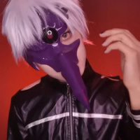 Anime Tokyo Ghoul Kaneki Ken Cosplay Centipede Mask Halloween Carnival Fancy Party Cosplay Props Birthday Gifts