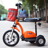 3 wheel electric scooter for adult people electric mobility tricycle Factory Direct Exclusive Design Strong Power 3wheel go cart