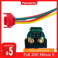 WorldAutoParts สำหรับ Honda Steed 400 600 Spada VT250 รีเลย์สตาร์ทเตอร์มอเตอร์ไซค์ ขั้วต่อโซลินอยด์ 