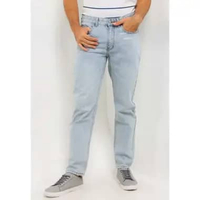 Hush Puppies Celana Denim Pria Thiago Light Blue 36 Light Blue