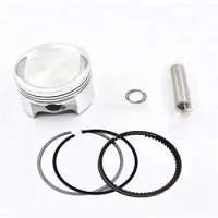 Motorcycle Engine Spare Parts 57.3mm Piston 14mm Pin Ring 0.8*0.8*1.5mm Set Kit For Honda CBF150 CBF 150 150cc