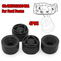 4PCS For Ford Focus II 2004-2011 4M5G6A994AA 1434444 Protective Cover Under Guard Plate Car Engine Rubber Mounting Bush Cushion